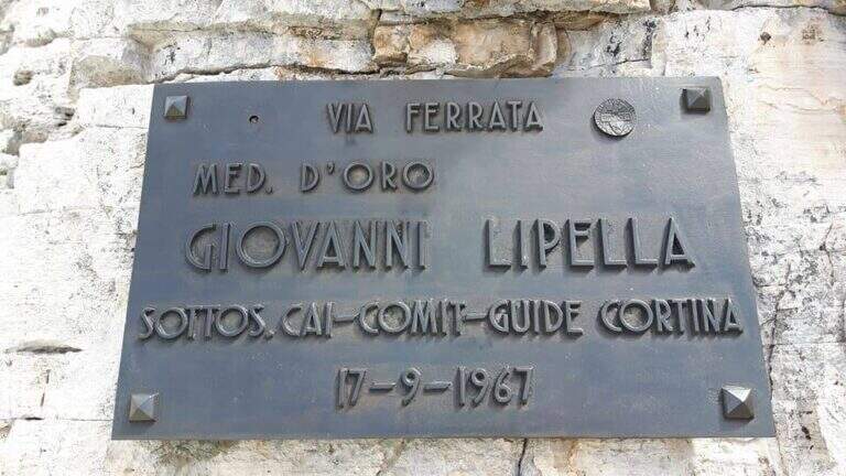 Ferrata Giovanni Lipella alla Tofana di Rozes