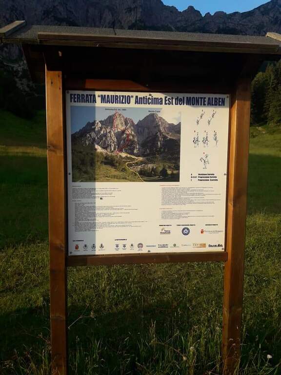 Ferrata Maurizio all'Alben