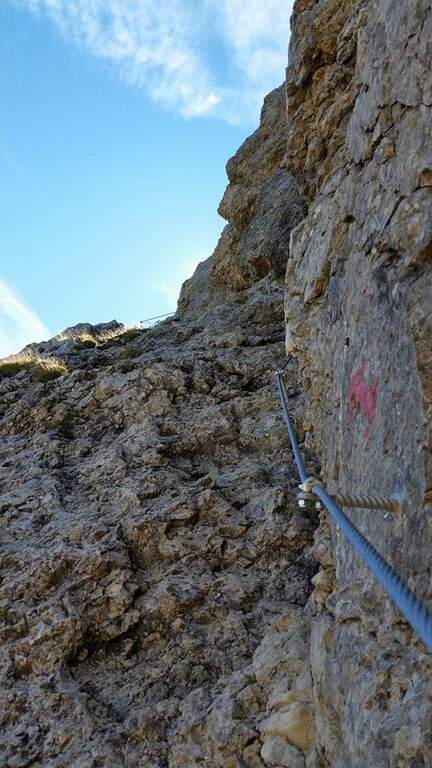 Ferrata Maximilian ai Denti di Terrarossa - foto 11