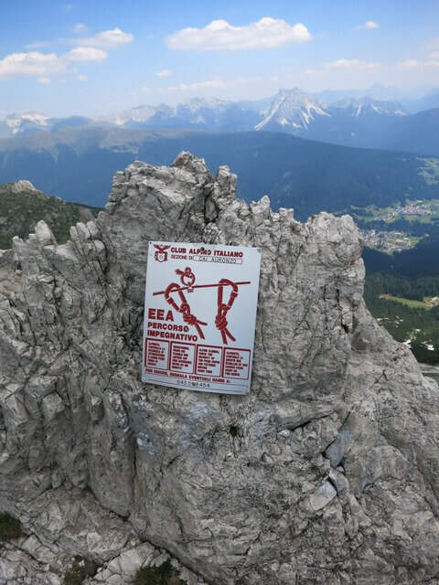 Ferrata Mazzetta alla Croda di Tacco - foto 15