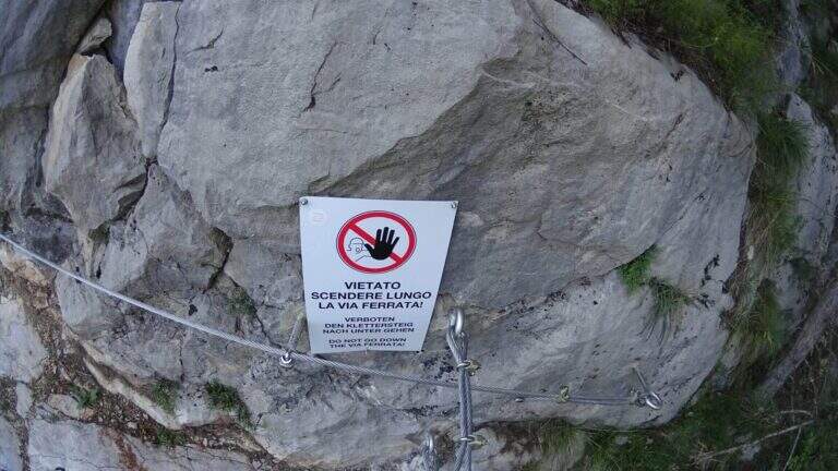 Ferrata della Memoria al Vajont - foto 40