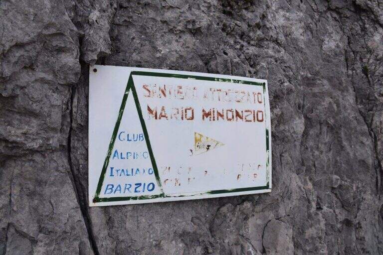 Ferrata Minonzio allo Zuccone Campelli