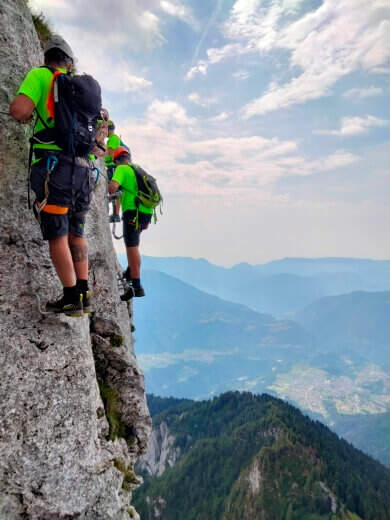 Ferrata Passo dei 6 al Monte Coppolo - foto 72