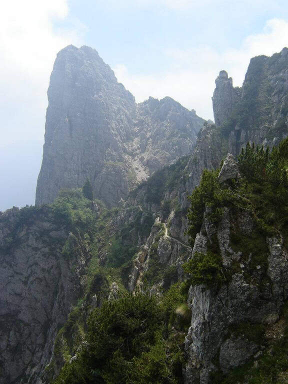 Sentiero Attrezzato al Monte Cornetto – Passo Campogrosso - foto 12