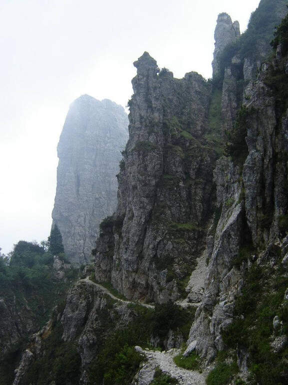 Sentiero Attrezzato al Monte Cornetto – Passo Campogrosso - foto 11