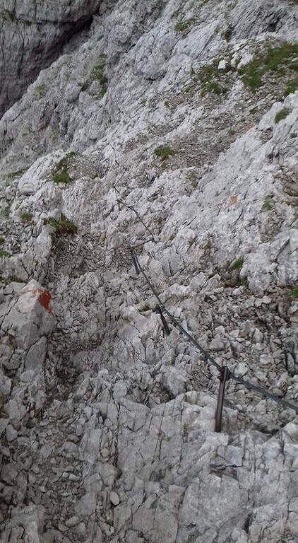 Ferrata Piero Rossi alla Forcella Marmol - foto 33