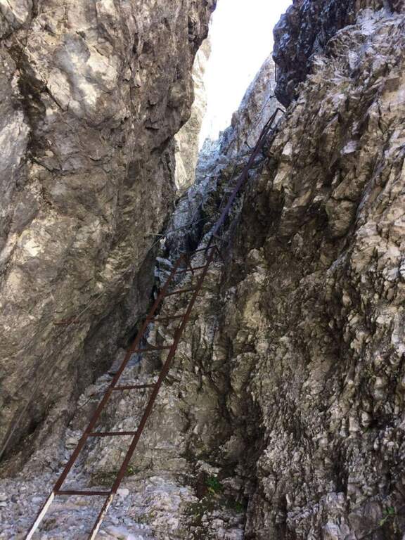 Ferrata Piero Rossi alla Forcella Marmol - foto 70