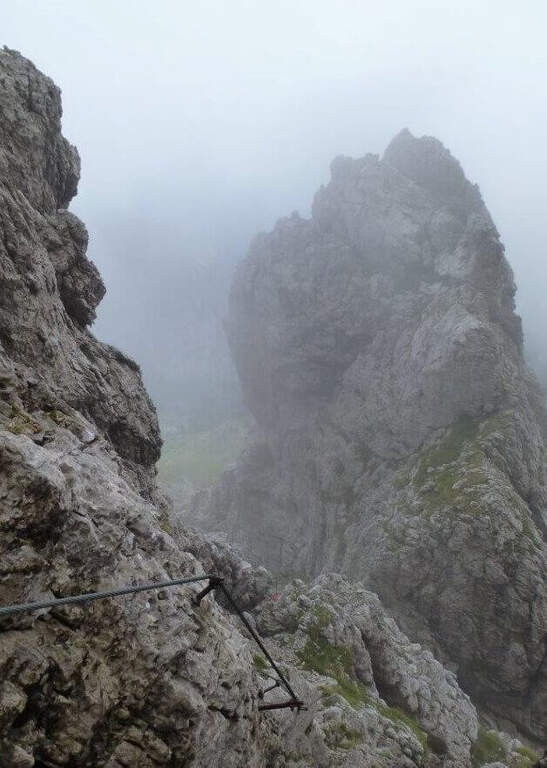 Ferrata Piero Rossi alla Forcella Marmol - foto 68