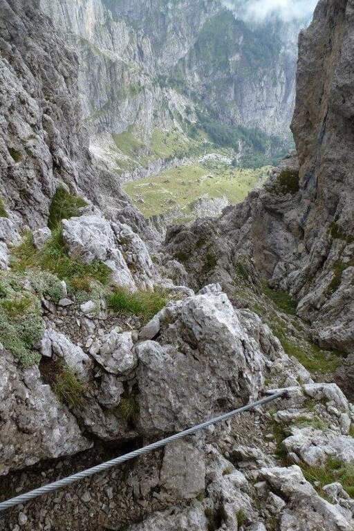 Ferrata Piero Rossi alla Forcella Marmol - foto 67
