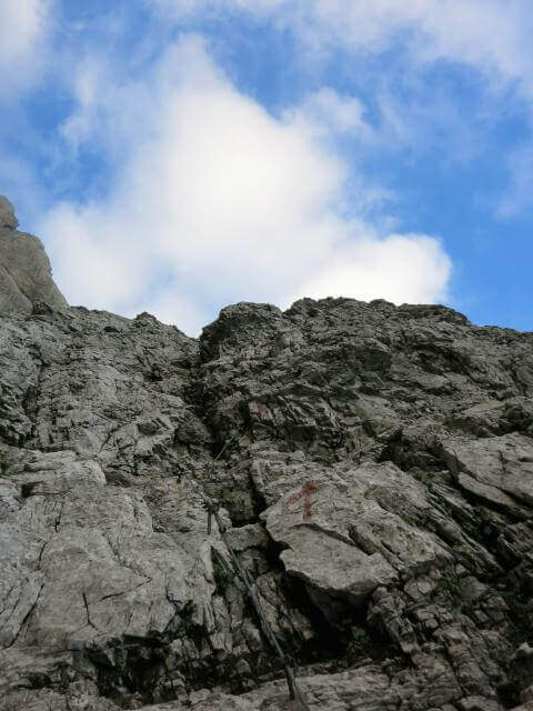 Ferrata Piero Rossi alla Forcella Marmol - foto 45