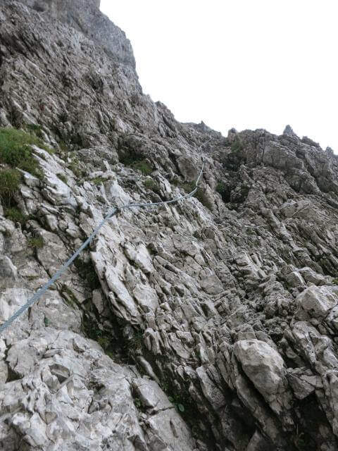 Ferrata Piero Rossi alla Forcella Marmol - foto 50