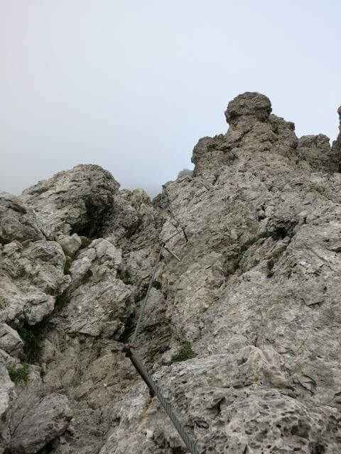 Ferrata Piero Rossi alla Forcella Marmol - foto 51
