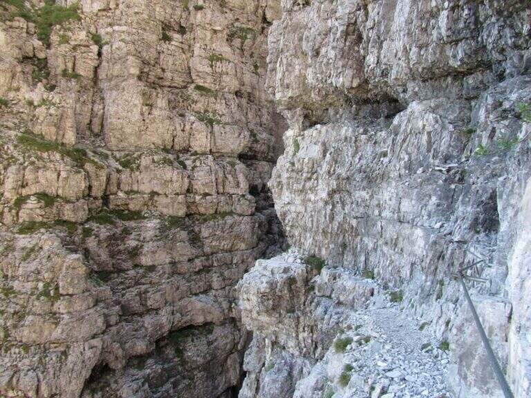 Ferrata Piero Rossi alla Forcella Marmol - foto 3