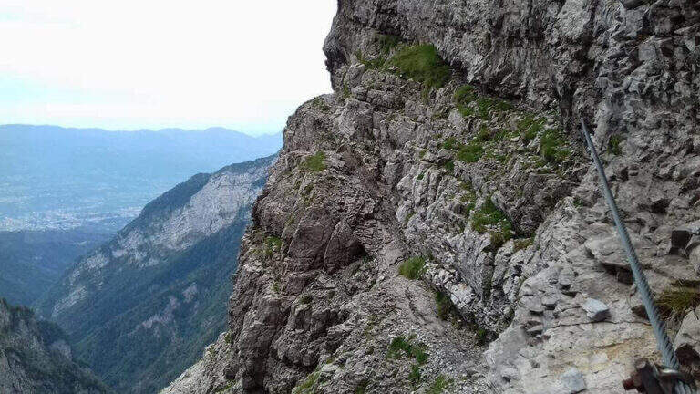 Ferrata Piero Rossi alla Forcella Marmol - foto 37
