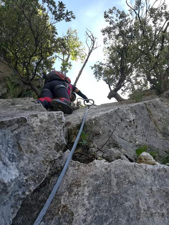 Ferrata Foro degli Occhialoni - foto 16