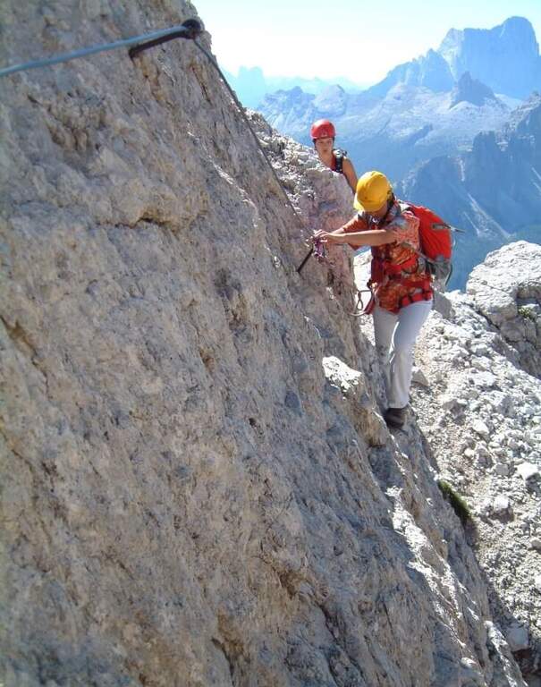 Ferrata Olivieri a Punta Anna (Tofane) - foto 25
