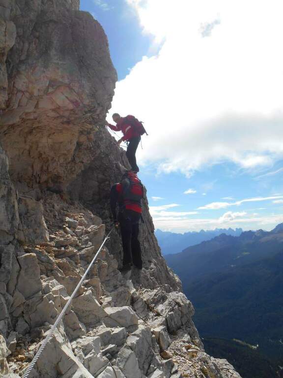 Ferrata Olivieri a Punta Anna (Tofane) - foto 15