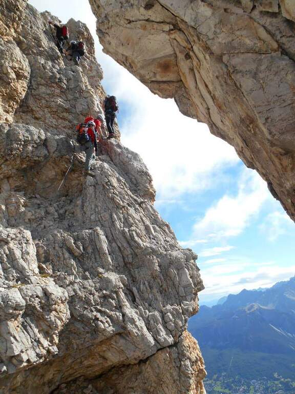 Ferrata Olivieri a Punta Anna (Tofane) - foto 12