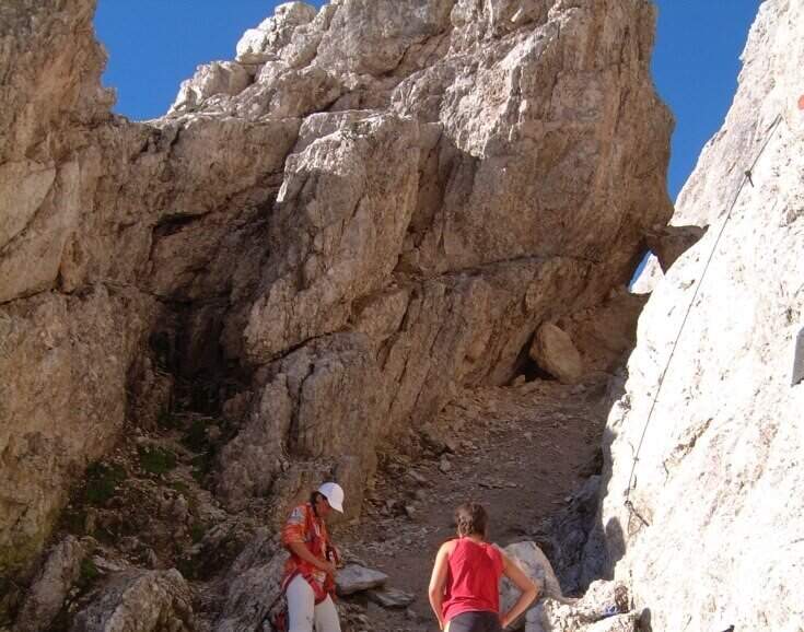 Ferrata Olivieri a Punta Anna (Tofane) - foto 6