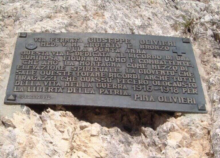 Ferrata Olivieri a Punta Anna (Tofane)