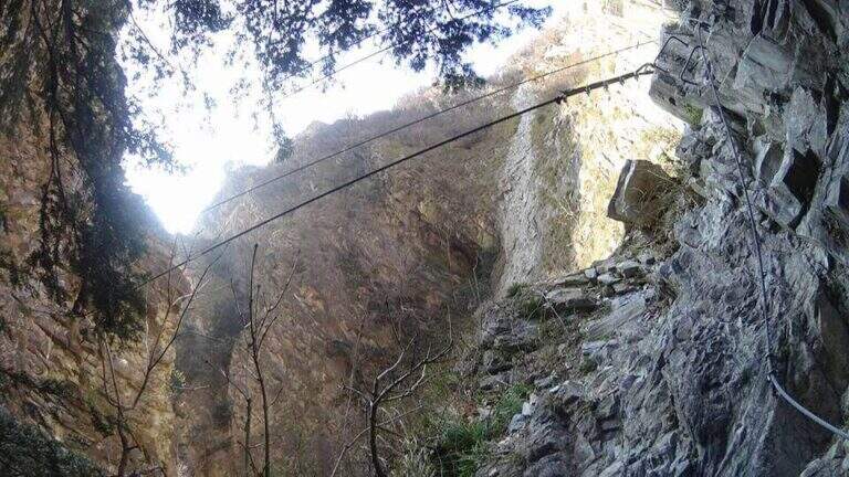 Ferrata dell'Orrido di Foresto - foto 84