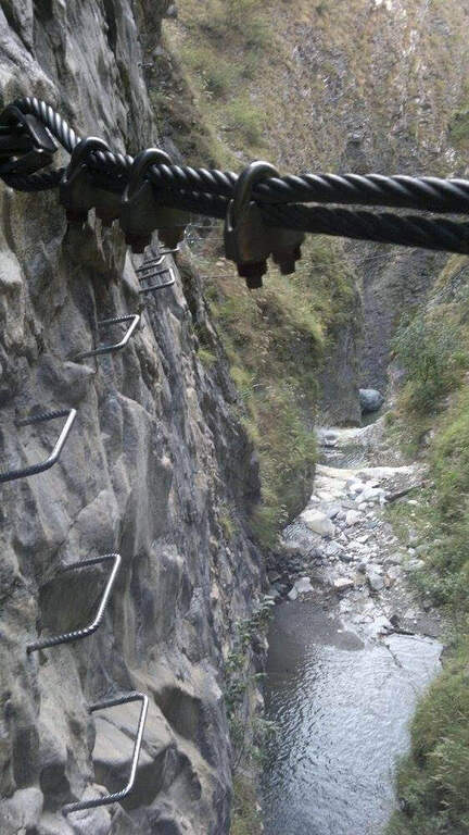 Ferrata dell'Orrido di Foresto - foto 79