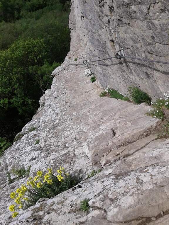 Ferrata Ovest o dell'Ultimo Sole (Pietra di Bismantova) - foto 31