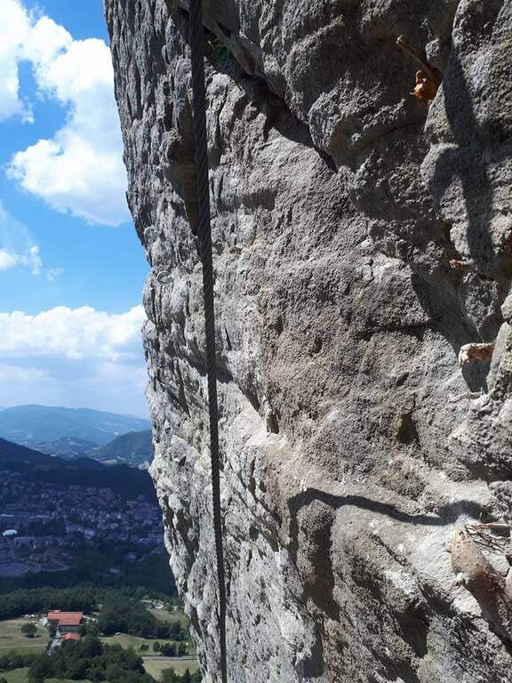 Ferrata Ovest o dell'Ultimo Sole (Pietra di Bismantova) - foto 28