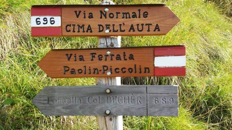 Ferrata Paolin Piccolin a Cima d'Auta Orientale - foto 9