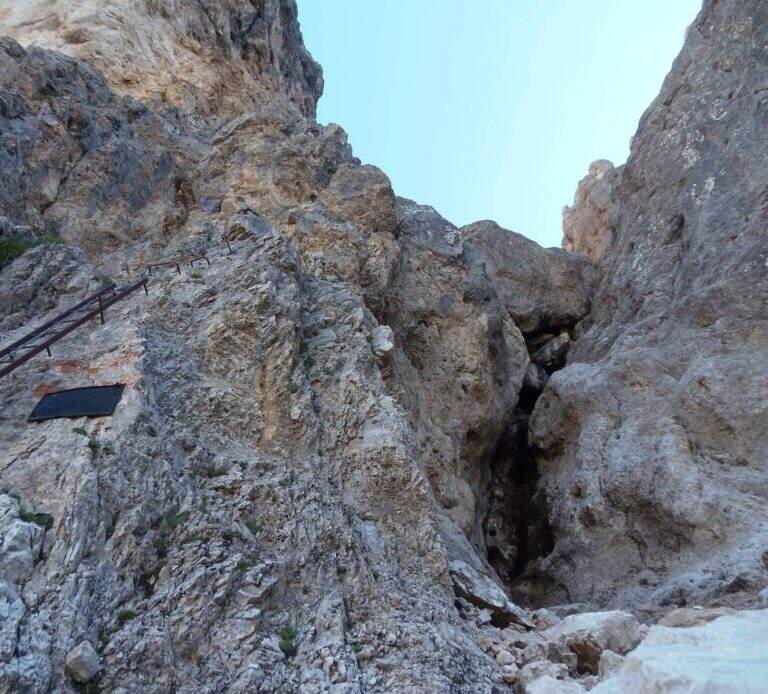 Ferrata Paolin Piccolin a Cima d'Auta Orientale - foto 12
