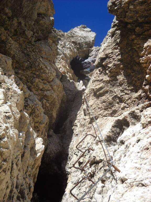 Ferrata Paolin Piccolin a Cima d'Auta Orientale - foto 15
