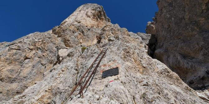 Ferrata Paolin Piccolin a Cima d'Auta Orientale - foto 10