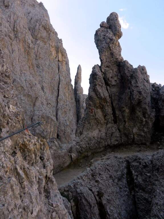 Ferrata al Passo Santner - foto 39