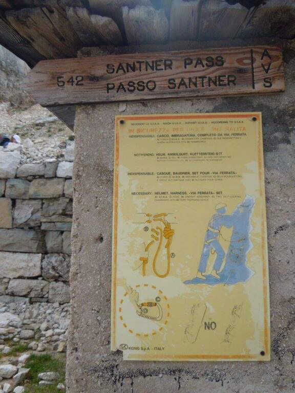 Ferrata al Passo Santner - foto 37