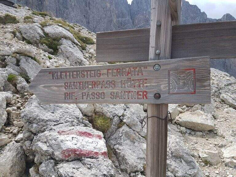 Ferrata al Passo Santner - foto 46