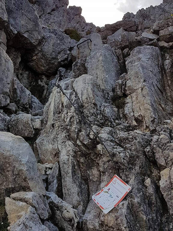 Ferrata al Passo Santner - foto 32