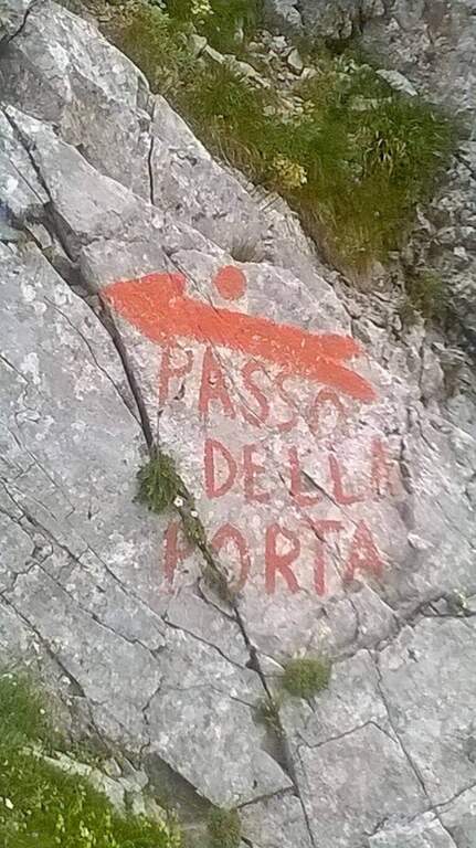 Ferrata del Passo della Porta (Corrado Franceschi) al Monte Visolo - foto 30