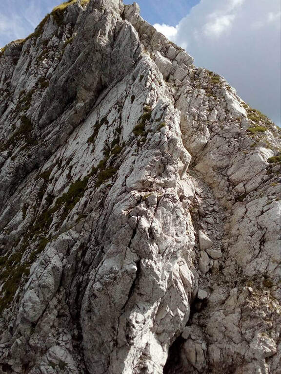Ferrata del Passo della Porta (Corrado Franceschi) al Monte Visolo - foto 34