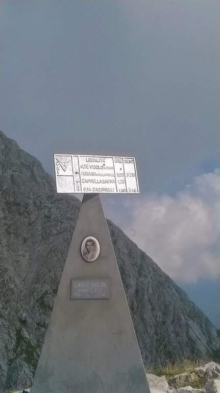 Ferrata del Passo della Porta (Corrado Franceschi) al Monte Visolo - foto 29