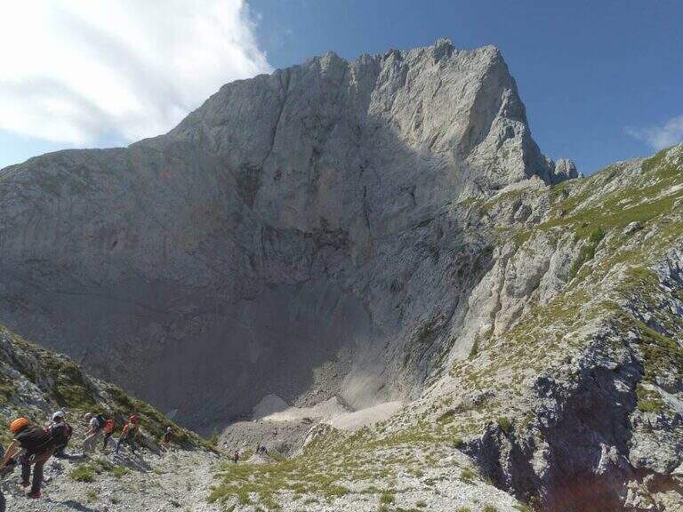 Ferrata del Passo della Porta (Corrado Franceschi) al Monte Visolo - foto 3