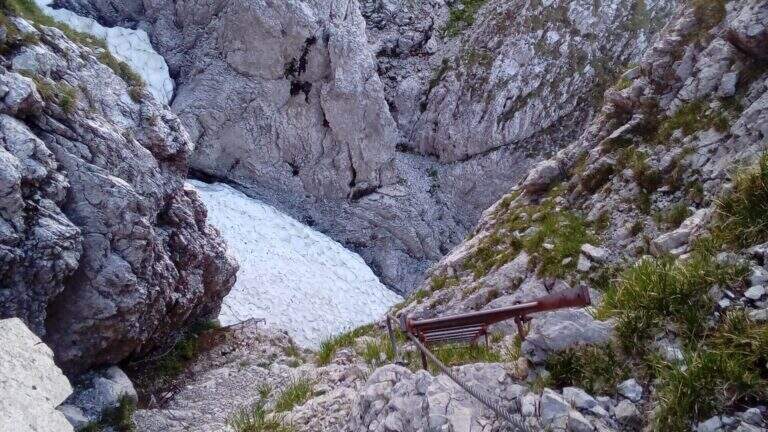Ferrata del Passo della Porta (Corrado Franceschi) al Monte Visolo - foto 11