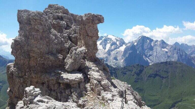 Ferrata Cesare Piazzetta al Piz Boè - foto 28
