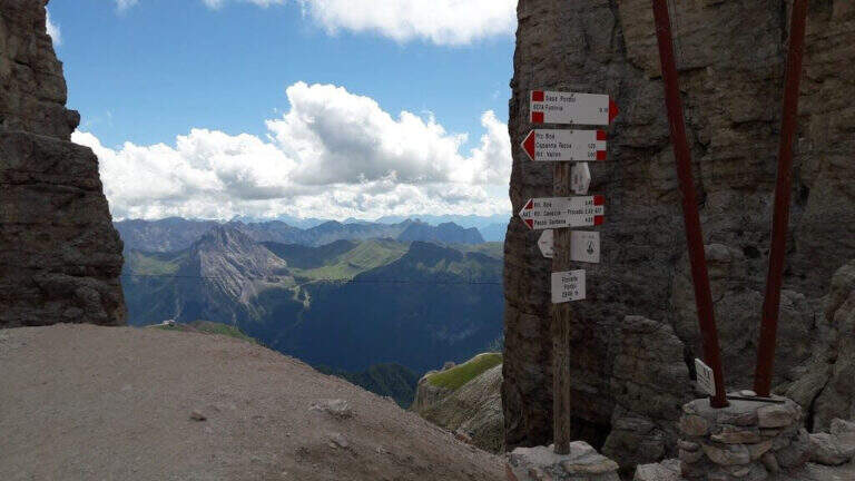 Ferrata Cesare Piazzetta al Piz Boè - foto 37