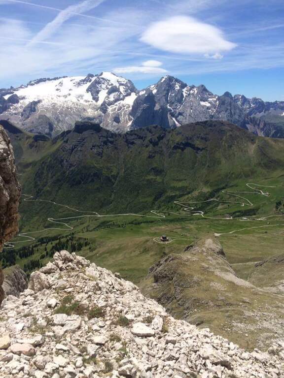 Ferrata Cesare Piazzetta al Piz Boè - foto 17