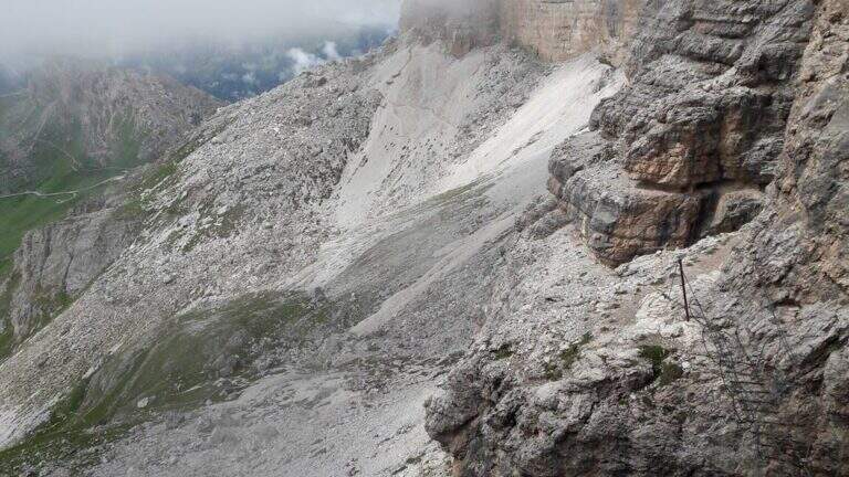 Ferrata Cesare Piazzetta al Piz Boè - foto 23