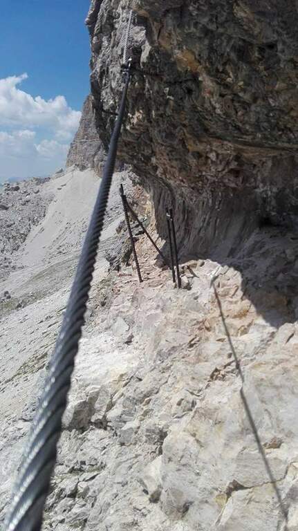 Ferrata Cesare Piazzetta al Piz Boè - foto 13