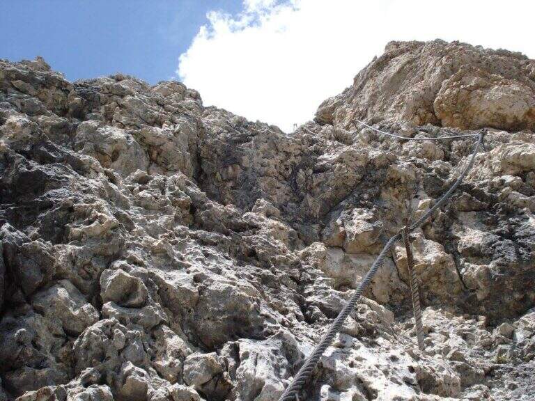 Ferrata Cesare Piazzetta al Piz Boè - foto 24