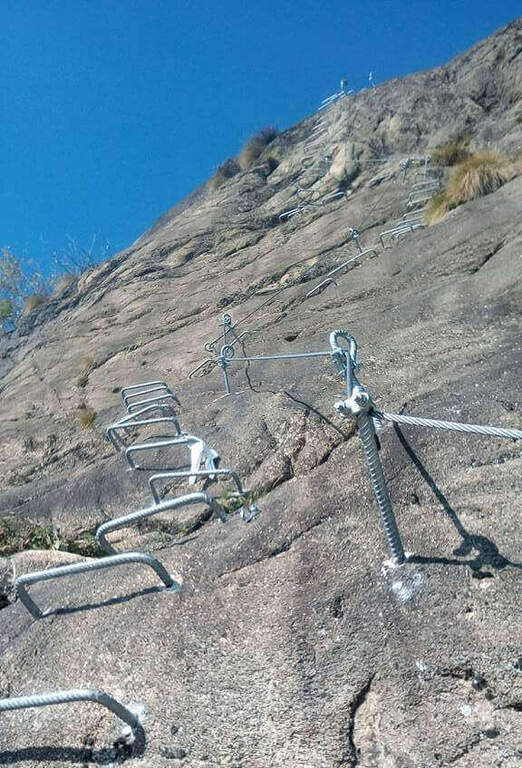 Ferrata dei Picasass al Monte Camoscio - foto 15