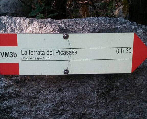 Ferrata dei Picasass al Monte Camoscio - foto 6