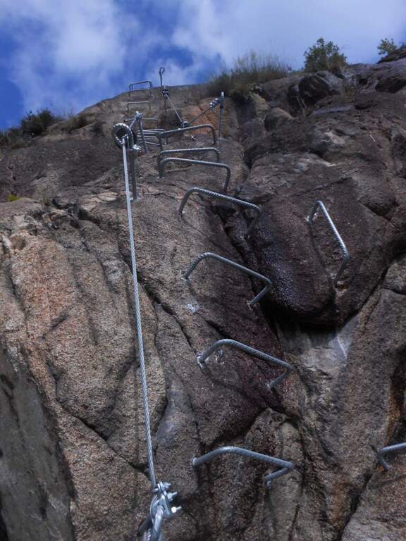 Ferrata dei Picasass al Monte Camoscio - foto 12